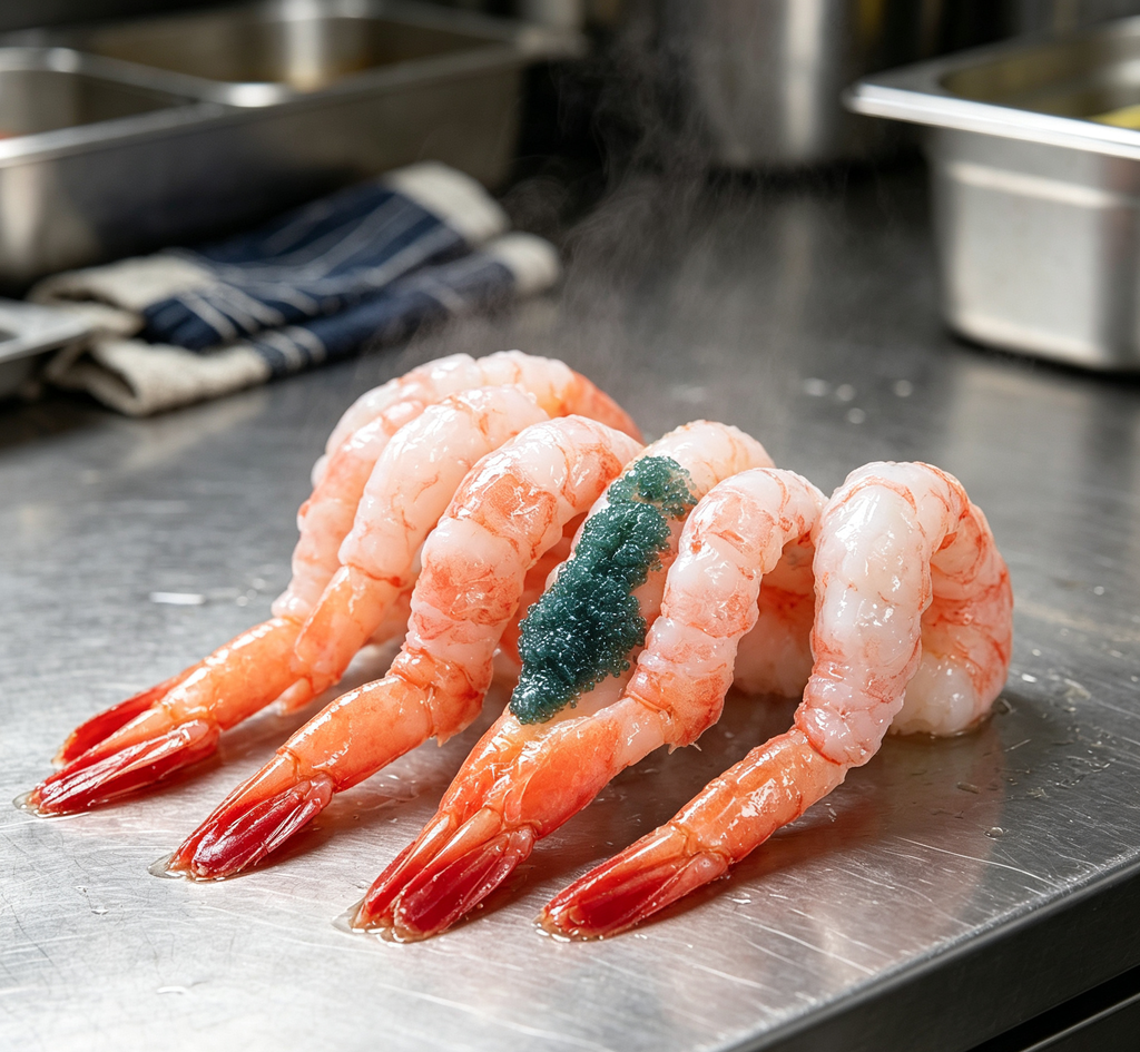 Shrimp Sushi & Grilled Shrimp Combo